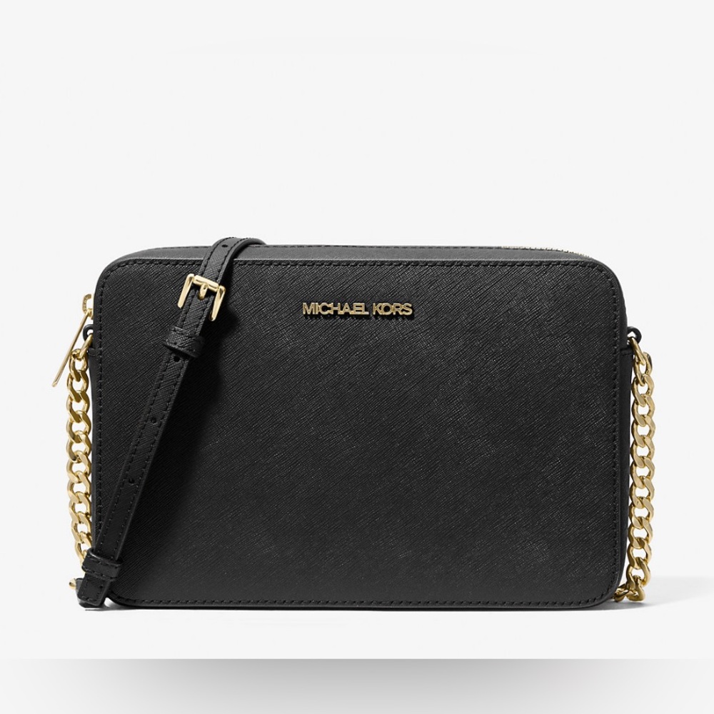 Michael Kors | Jet Set Large Saffiano Leather Crossbody Bag